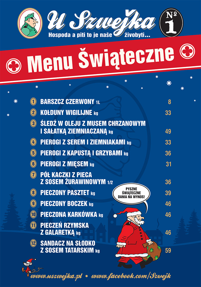 Menu Świąteczne na wynos